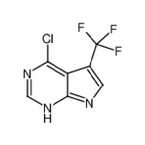 4-کلورو-5-(trifluoromethyl)-7H-pyrrolo[2,3-d]pyrimidine CAS نمبر: 1211520-73-8
