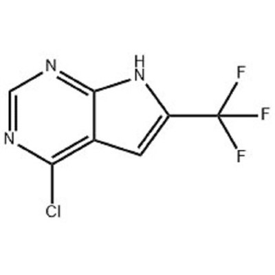 4-کلورو-6-(trifluoromethyl)-7H-pyrrolo[2,3-d]pyrimidine CAS نمبر: 1830312-37-2